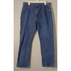 Wrangler Jeans Mens 38x32 (Actual 36x31)‎ Cowboy Cut 13MWZ (Manufacturing Flaw)